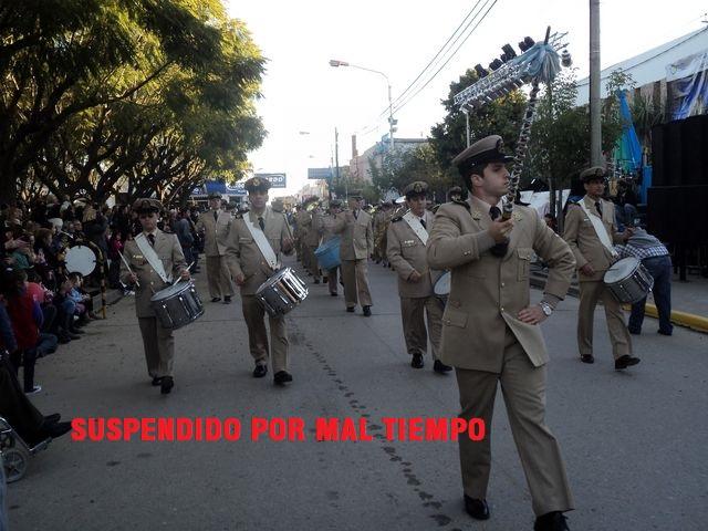 Por mal tiempo. Se suspendió el Desfile previsto para el 401º Aniversario de Baradero