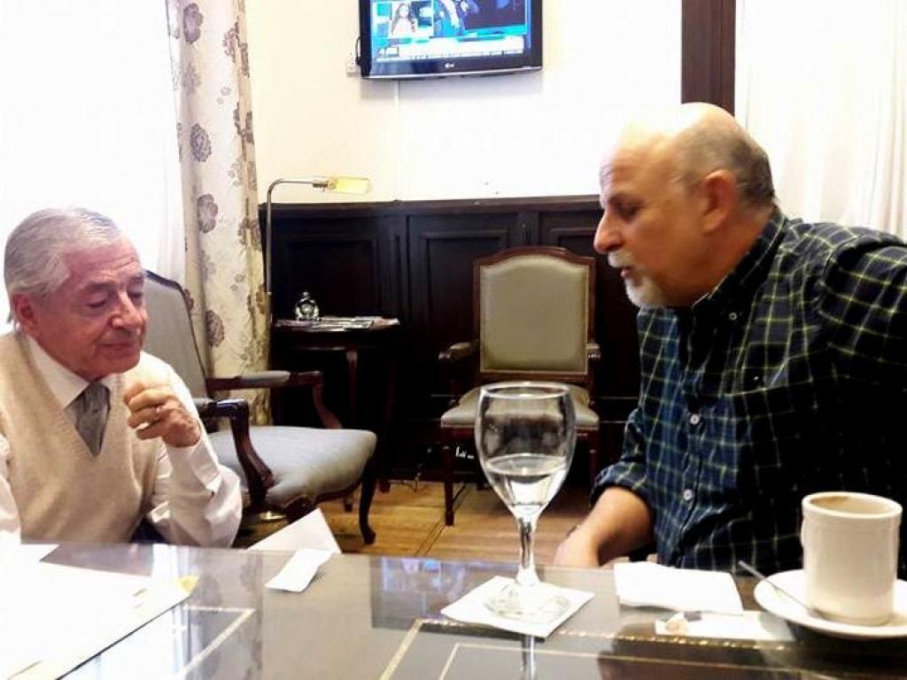 “Yoyi” Villafuerte participó del homenaje a Fangio en el Senado
