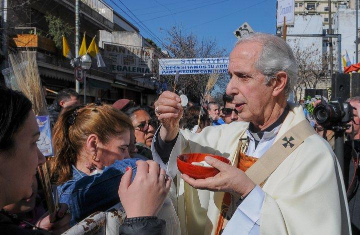 San Cayetano: miles de personas se movilizaron para pedir trabajo