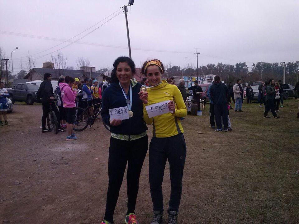 Duatlón. Ale Lacerna y Susana Costilla, en lo más alto