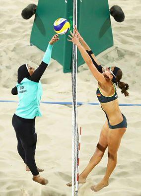 Choque de culturas en el beach voley olímpico