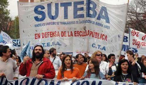SUTEBA denuncia amenazas