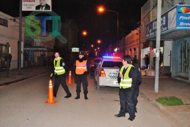 Operativo de control y secuestro de vehículos