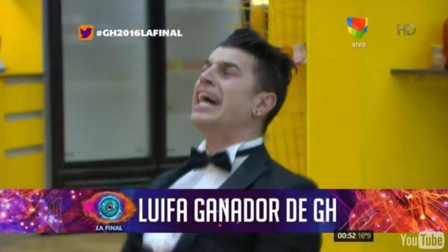Luifa se consagró como el ganador de Gran Hermano 2016