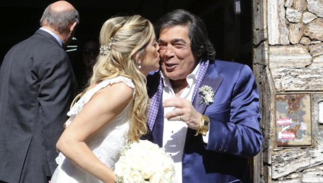 «Sí, quiero», por tercera vez: Cacho Castaña volvió a casarse