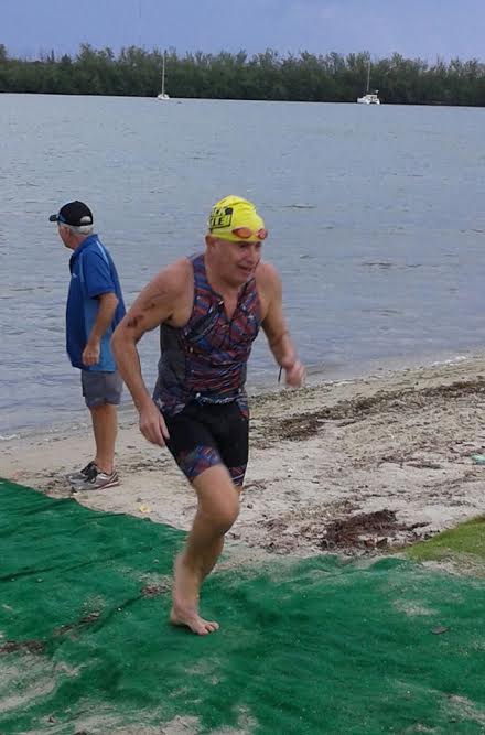 Rody Solimano participó de un Triatlón Internacional en Miami