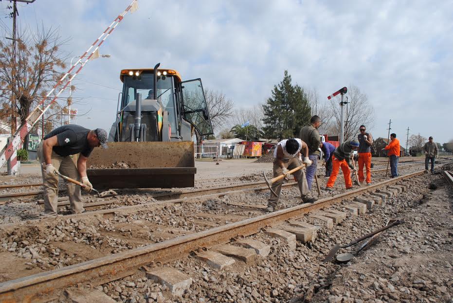 El paso a nivel de la calle San Martín estará cortado por reparación
