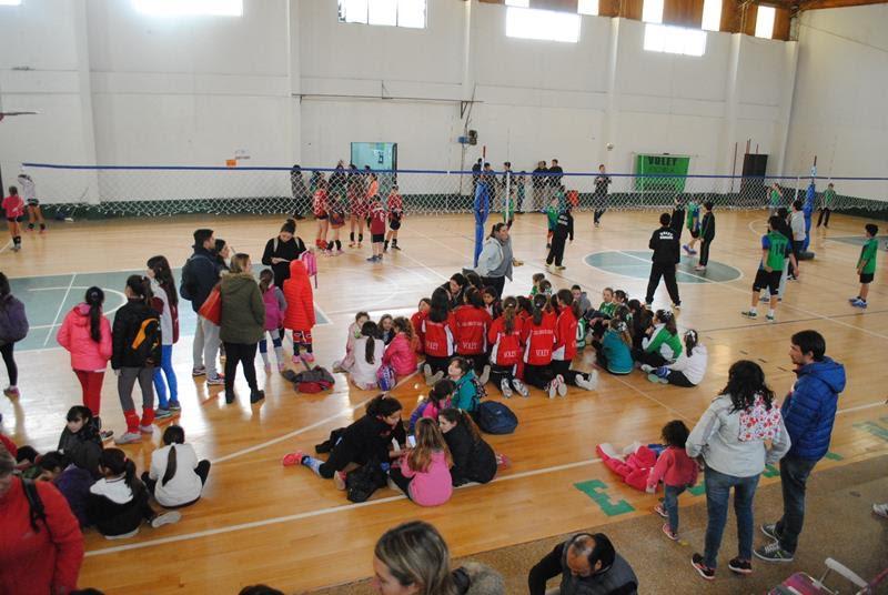 Un fin de semana a puro vóley