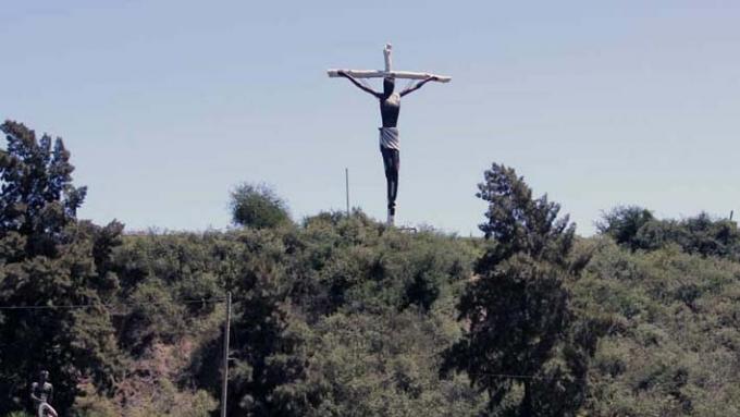 Bajarán el Cristo de la Hermandad para restaurarlo