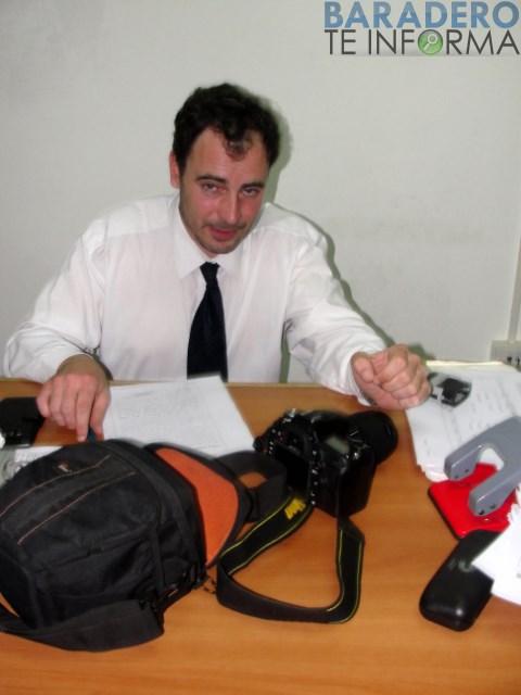 Recuperan la Cámara Fotográfica robada a Néstor Pérez
