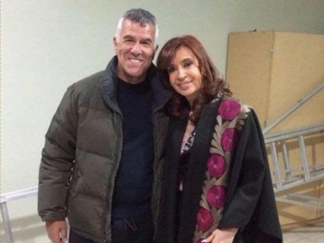 Cristina fue a ver a Dady al teatro en Calafate