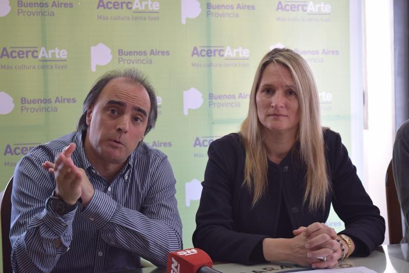 El ministro de cultura de la provincia visitó la ciudad