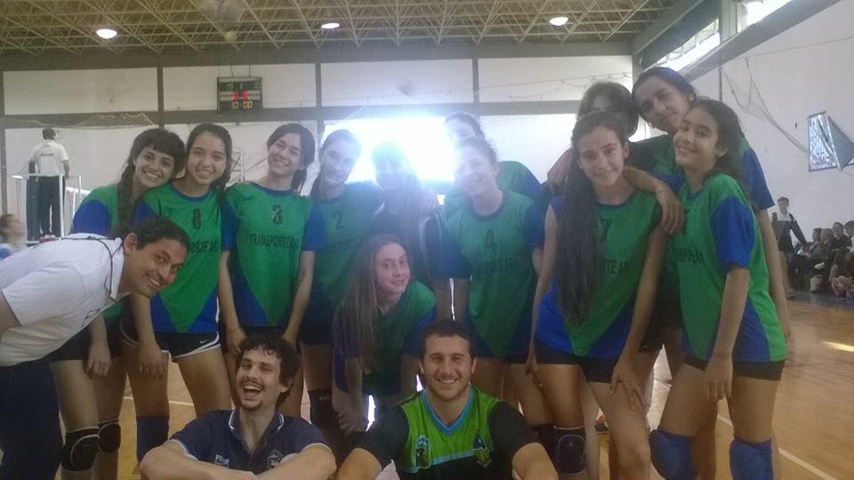 Vóley. Gran actuación de las sub 15 en San Pedro