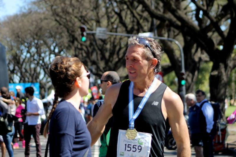 Esteban Coria y su Maratón Nº 24