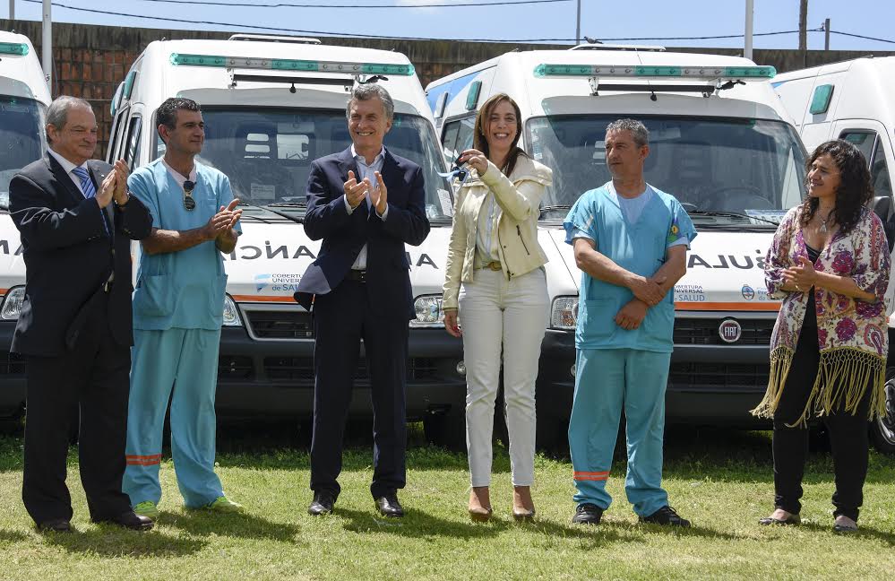 Nación entregó 40 nuevas ambulancias a Provincia: Una de ellas es para Baradero