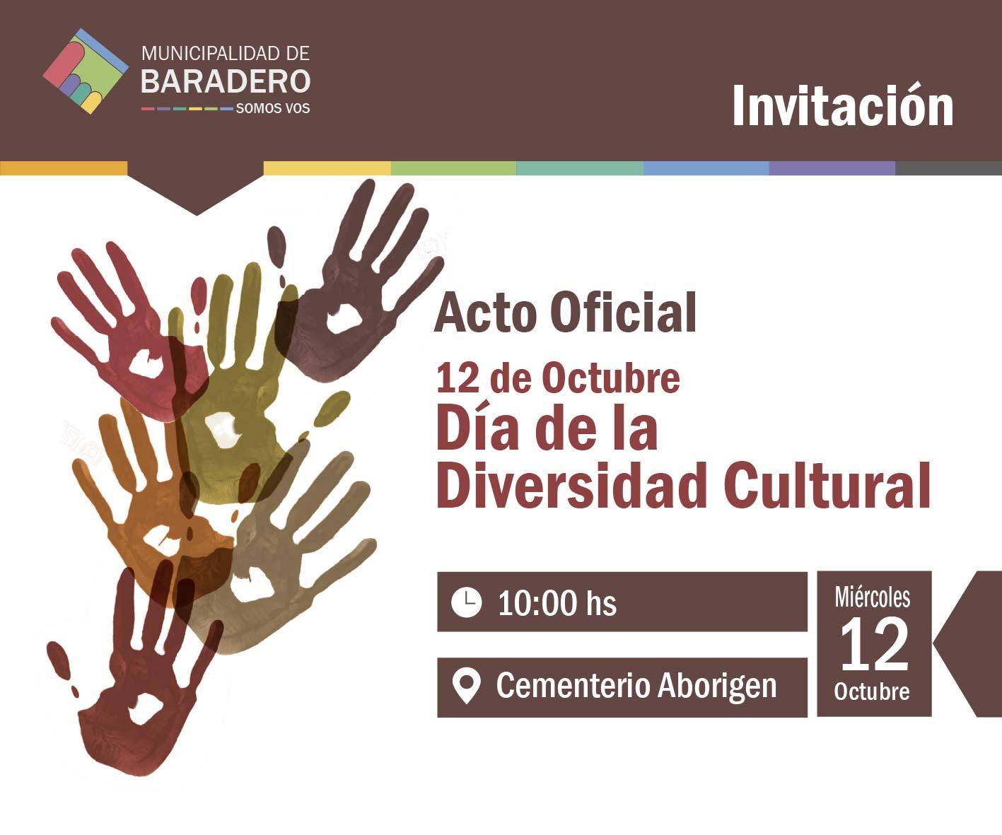 Acto del Día de la Diversidad Cultural