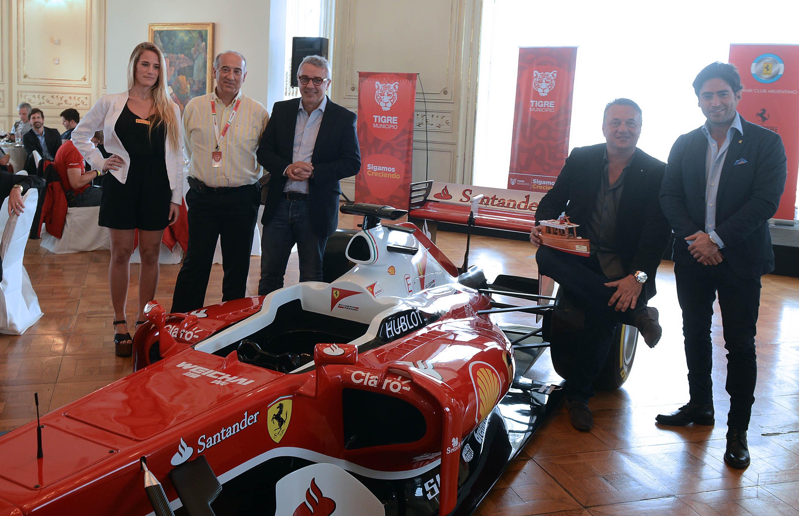 Ferrari eligió Tigre para realizar el primer encuentro de clubes sudamericanos