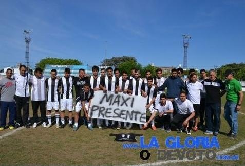 Por la muerte Maxi Giusti. La Emilia se negó a jugar el partido frente a Argentino