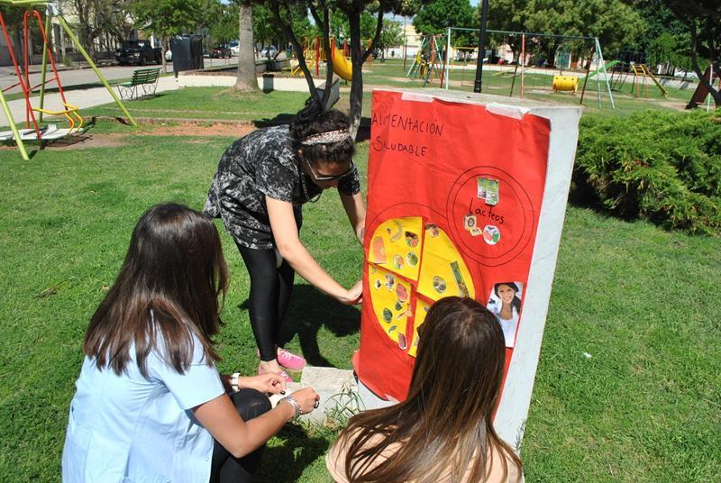 Jornada de hábitos saludables en la Plaza Colón
