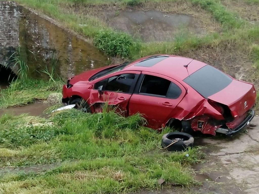 Despiste y susto sobre la Ruta Nacional 9