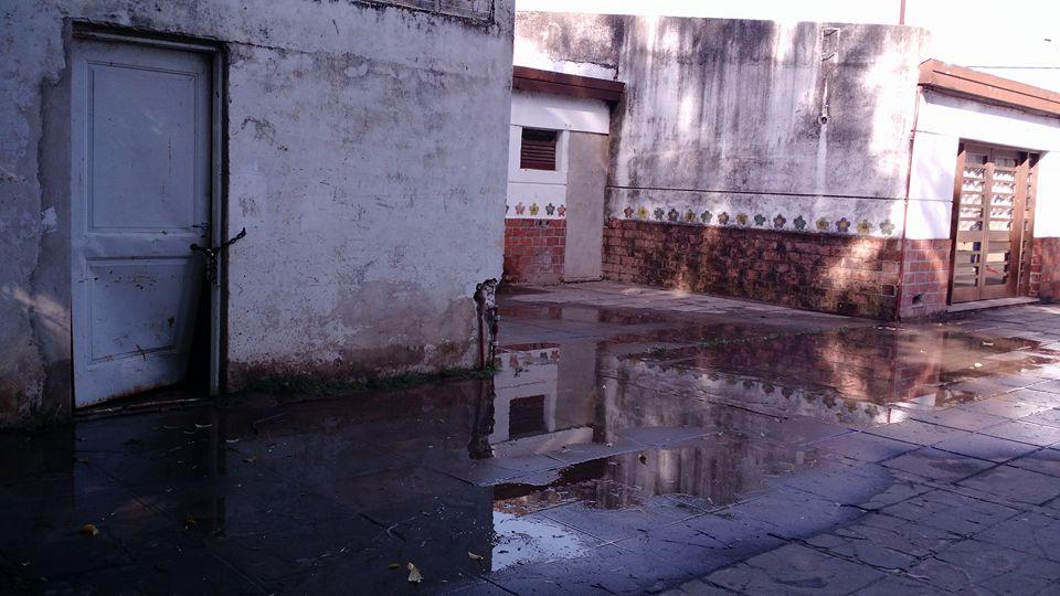 Se robaron la bomba de agua de la Escuela Nº 26