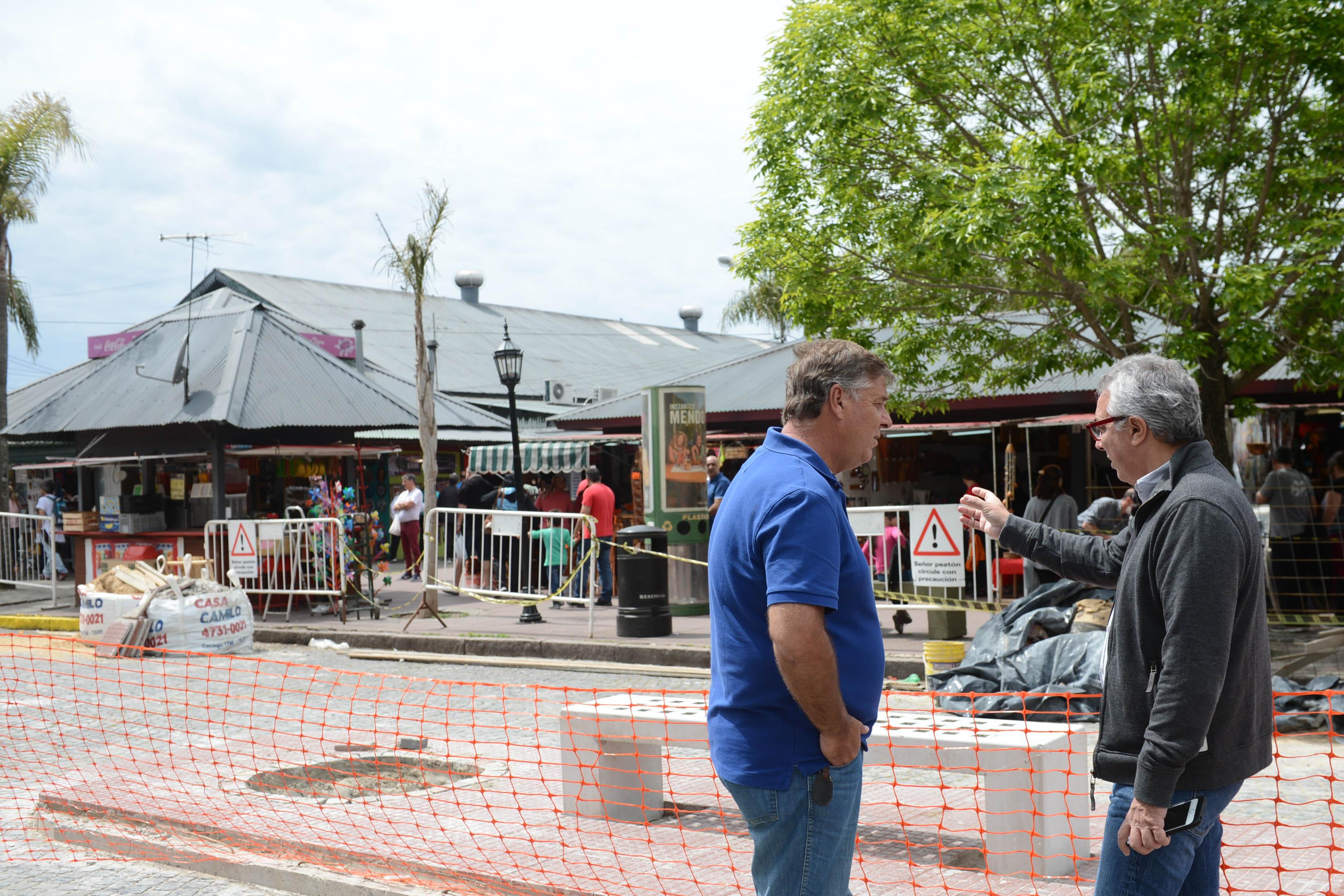 El Puerto de Frutos adapta sus espacios públicos