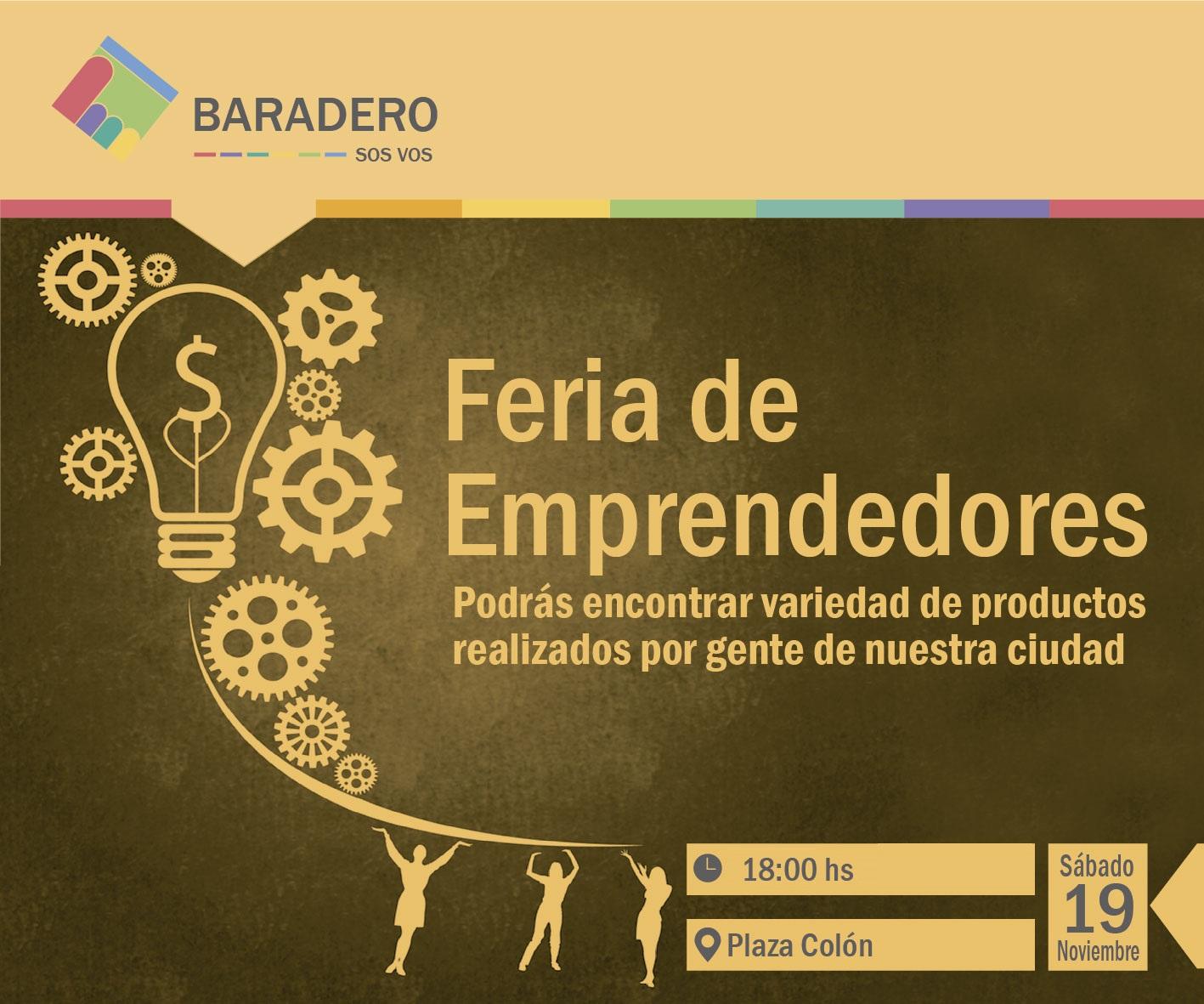 Feria de Emprendedores en la Plaza Colón