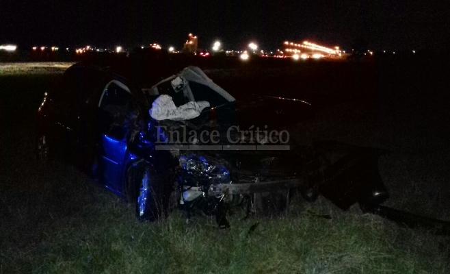 Baraderense se accidentó en el Km 82 de la Panamericana