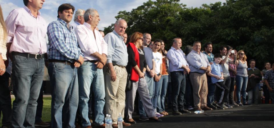 Sin Cristina. El kirchnerismo conmemoró el Día de la Soberanía Nacional en Vta. de Obligado
