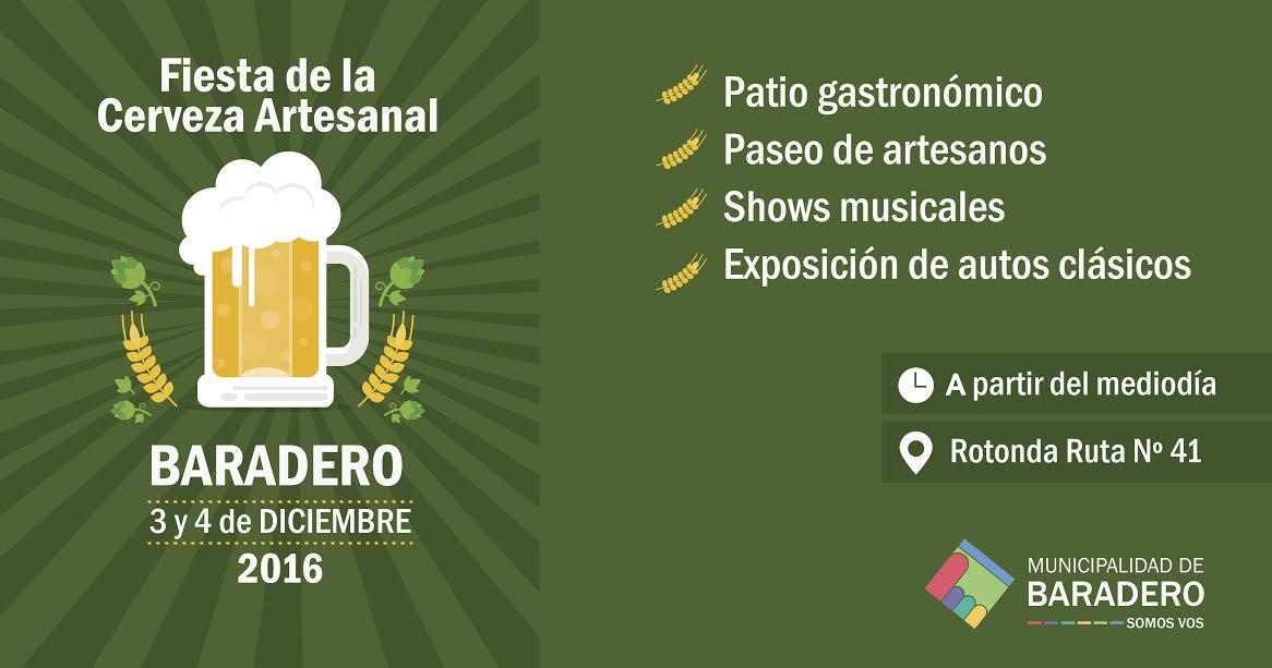 Ya llega la 1ra. Fiesta de la Cerveza Artesanal