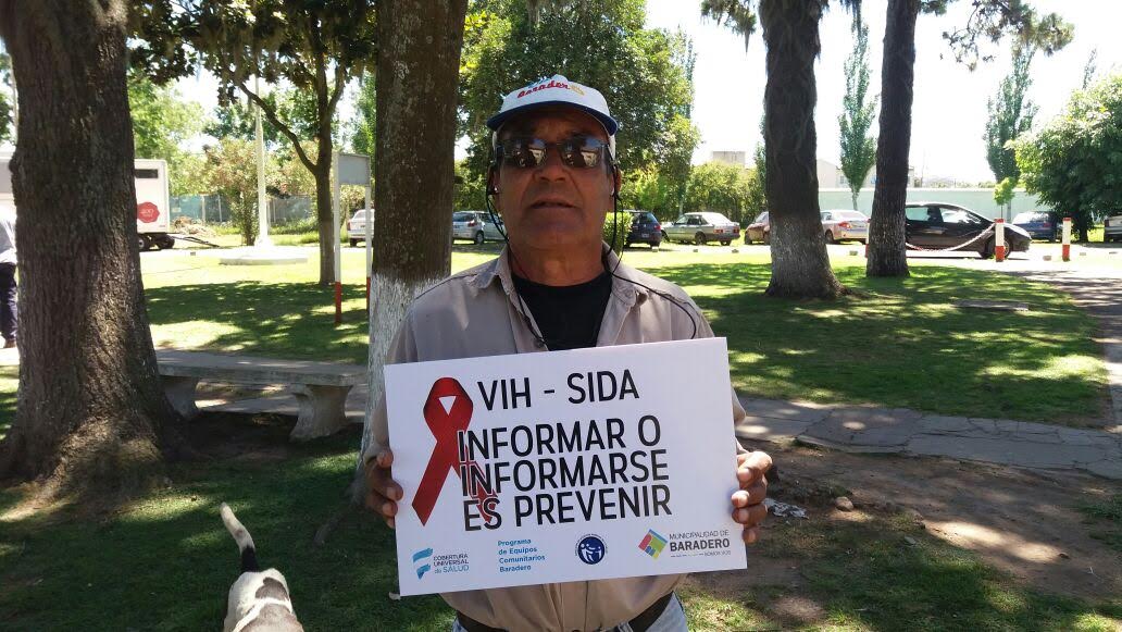 Campaña de concientización y prevención del HIV/SIDA