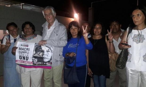 Rodríguez Saá compartió la cena de Navidad con Milagro Sala