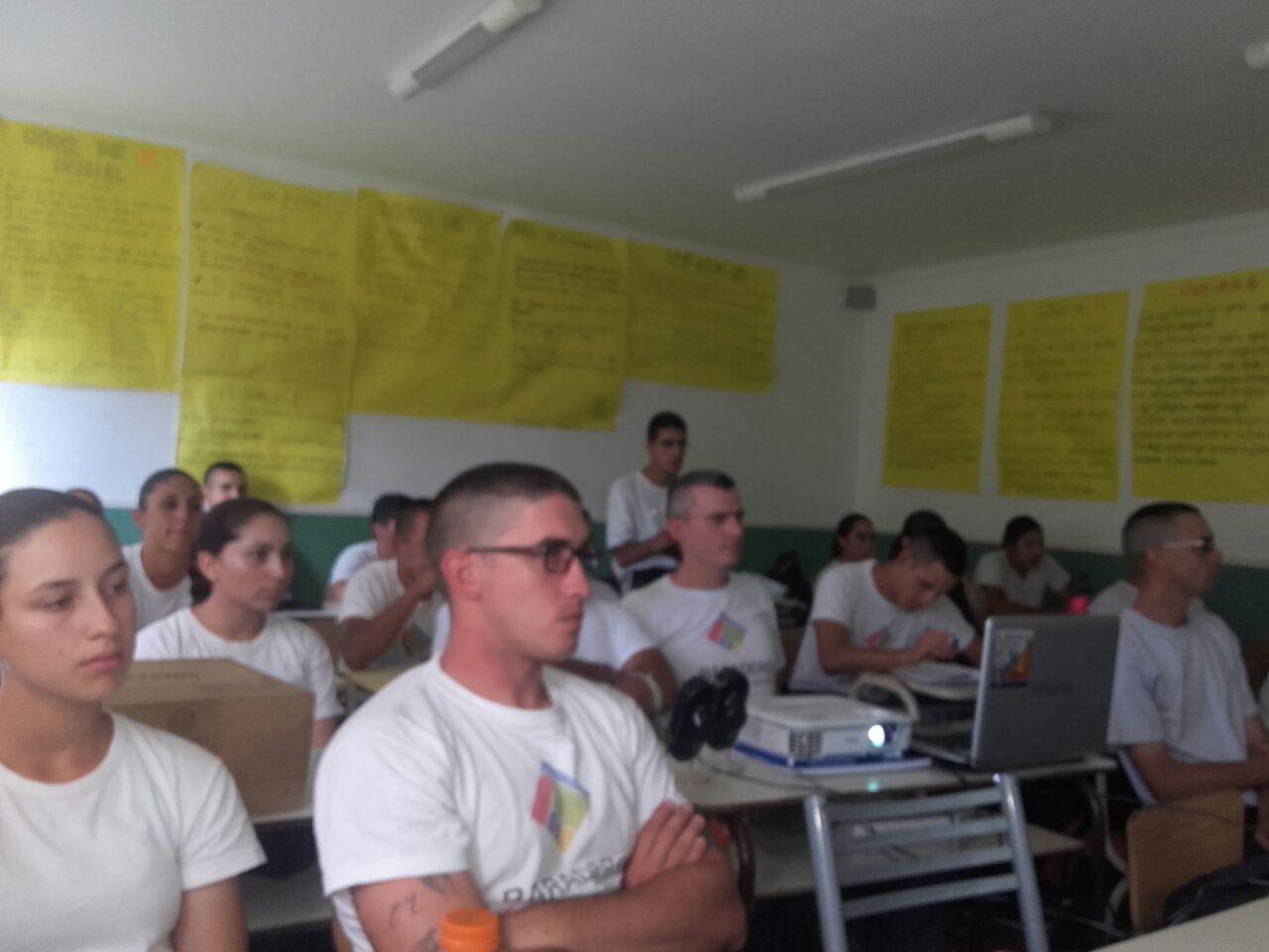 Jornada de capacitación sobre derechos humanos a los aspirantes de la policía comunal