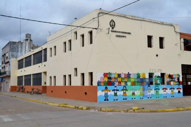 El PO se planta frente al derrumbe edilicio de las escuelas Baraderenses