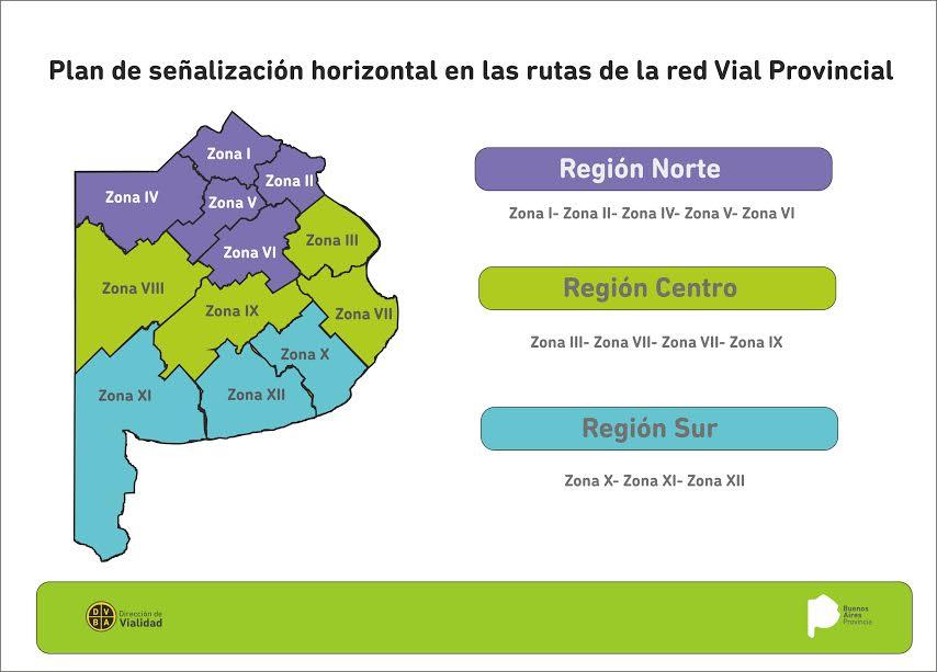 La Provincia lanza el Plan de Señalización Horizontal de Rutas Provinciales
