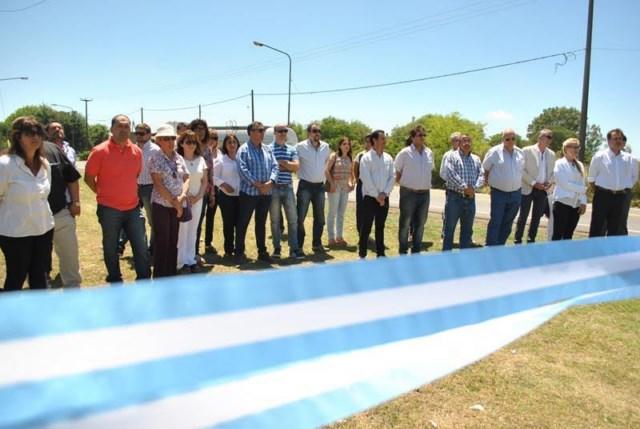 Se realizó el acto de inauguración de la repavimentación del acceso a la ciudad