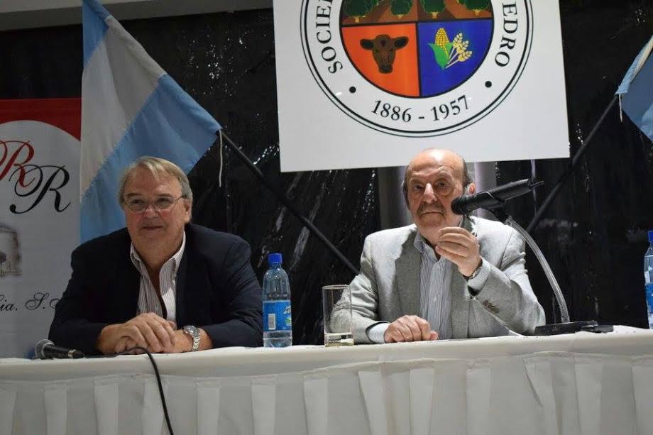 Julio Bárbaro cerró la despedida de año de la Sociedad Rural de San Pedro