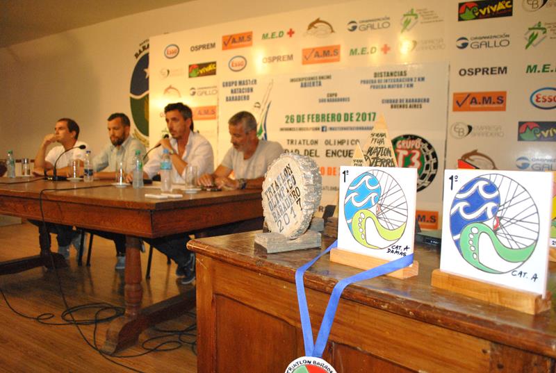 Se realizó la presentación del Triatlón Olímpico y Aguas Abiertas “Ciudad del Encuentro”