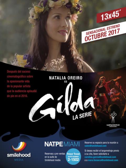 Natalia Oreiro se prepara para Gilda, la serie