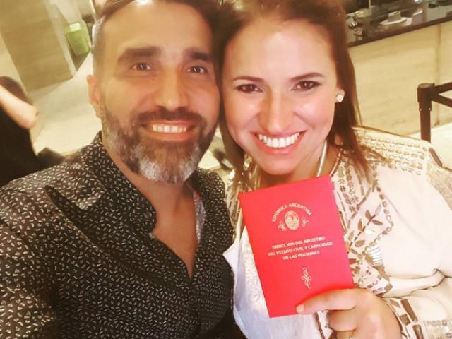 Finalmente, Fernanda Iglesias se casó con Pablo Nieto, a quien había denunciado por violencia de género.