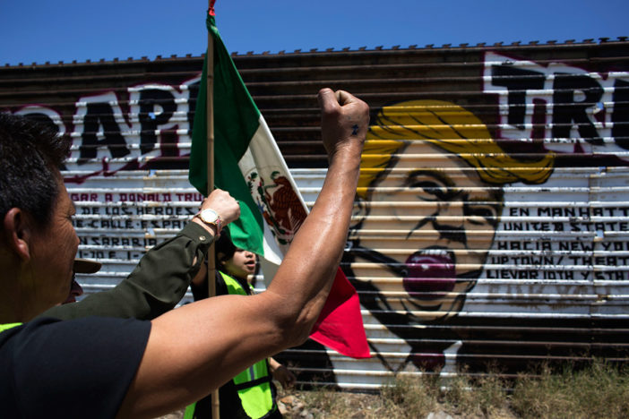 El muro de Trump ya tensa las relaciones con México