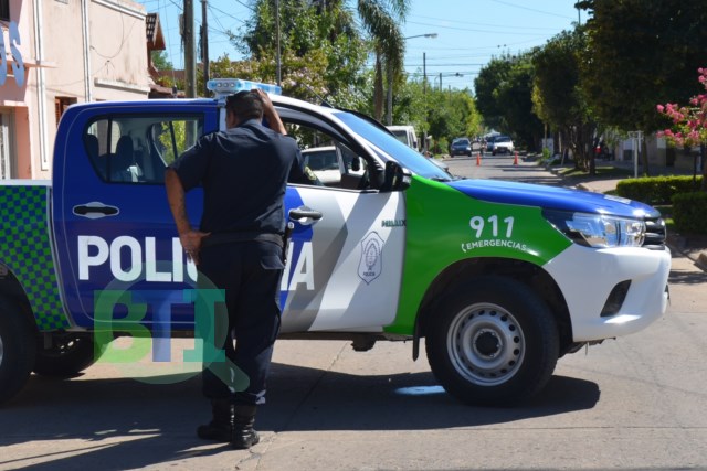 Un aprehendido por amenazas y desobediencia