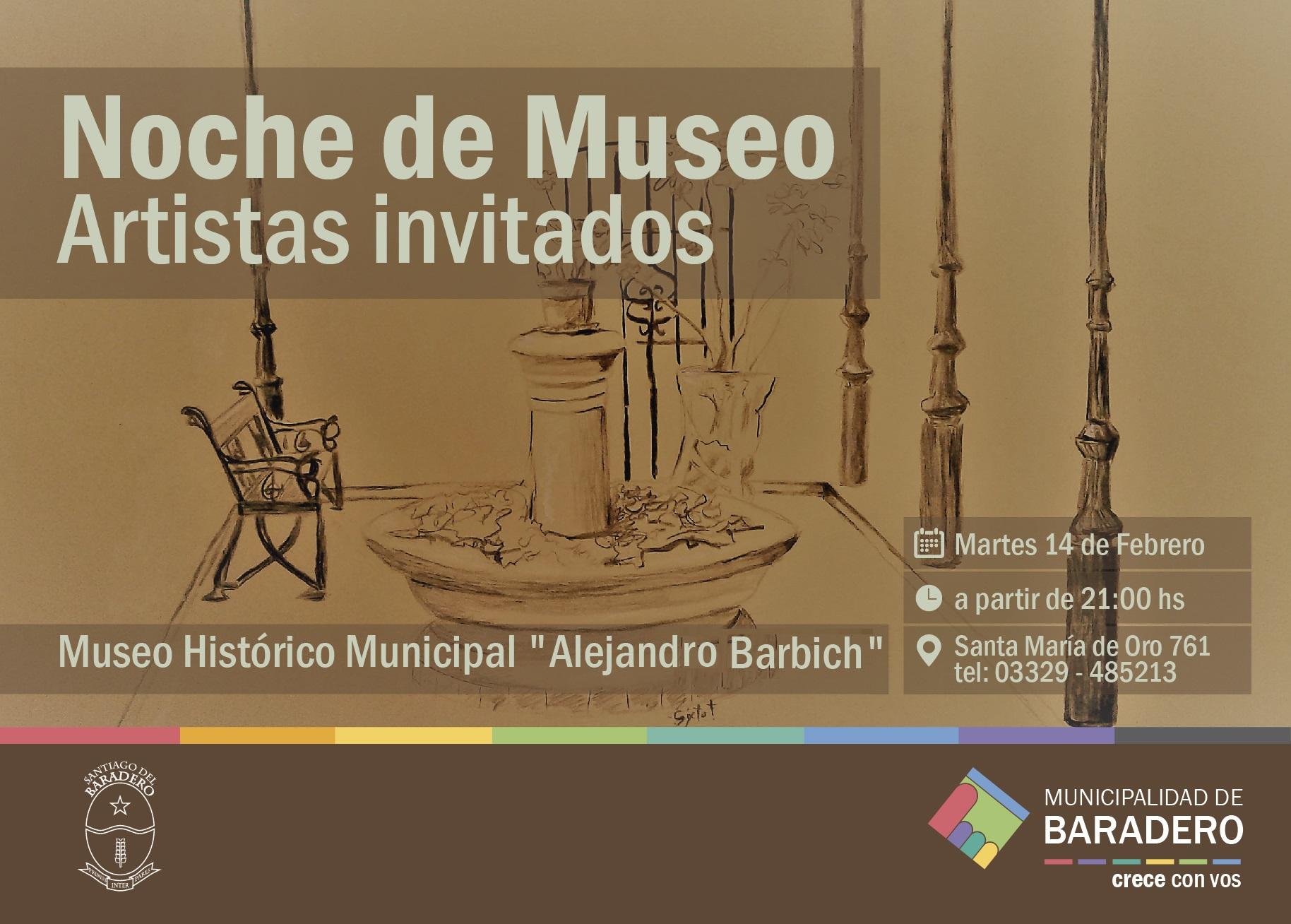 Disfrutá de una noche única en el Museo Histórico Municipal