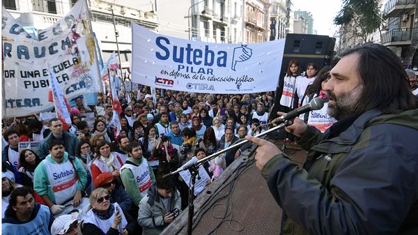 Sube la presión: Roberto Baradel vaticinó conflictos con gremios docentes de todo el país
