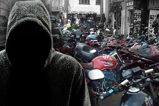 Robaron una moto