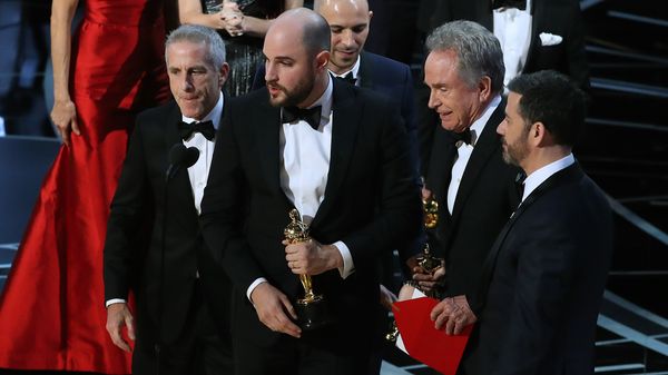 El histórico error en los Oscar 2017