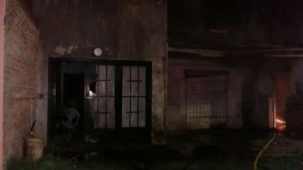 Incendió la casa de su ex pareja. Fue aprehendido