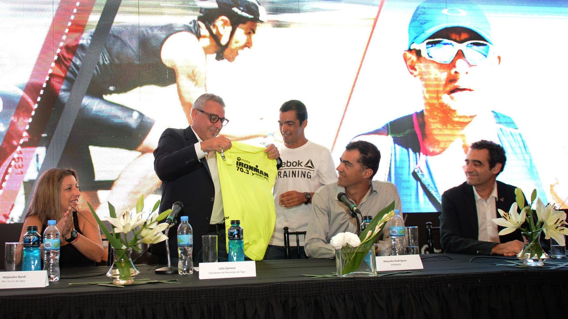 Julio Zamora presentó la segunda edición del IronMan Tigre 70.3