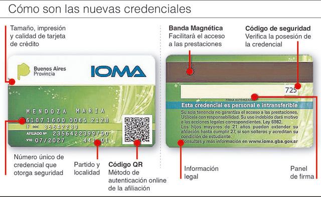 Se entregan nuevas credenciales de IOMA