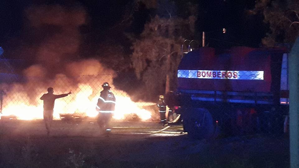 Incendio ¿intencional? en el Corralón Municipal